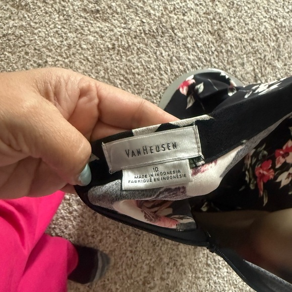 Van Heusen Black Floral Maxi Skirt - Picture 3 of 6